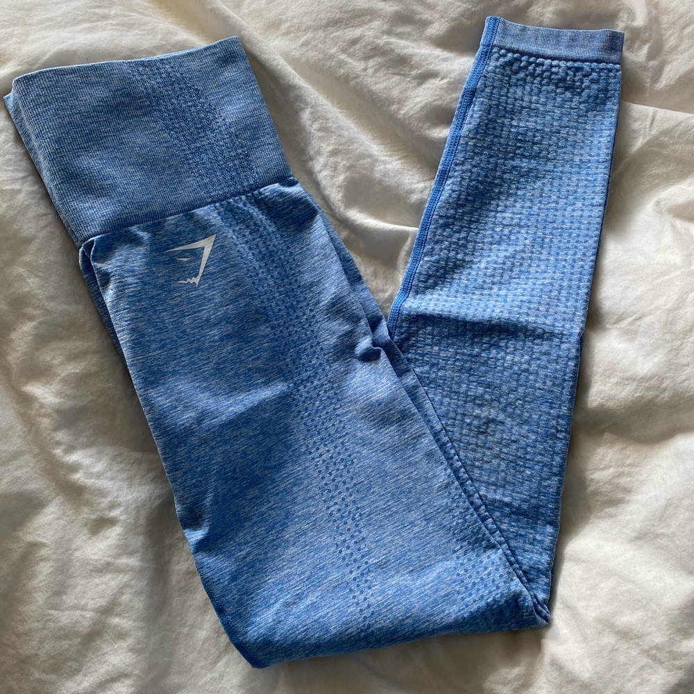 Gymshark Blue Vital Seamless Legging